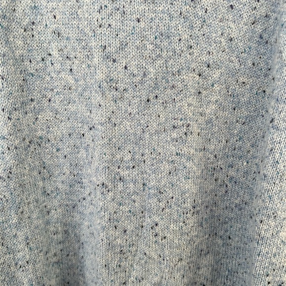Karen Scott Curved Hem Blue Pullover Sweater XL NWT - Picture 6 of 8